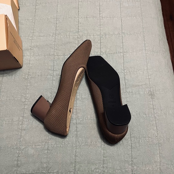 Vivaia Dark Brown Heels - Picture 6 of 6